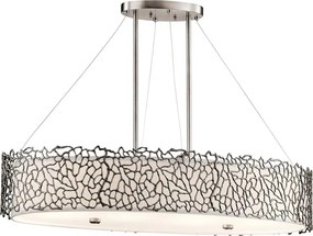 ELSTEAD KLSILVERCORALISLE SILVER Modern Függesztett Lámpa Ezüst E27 IP20