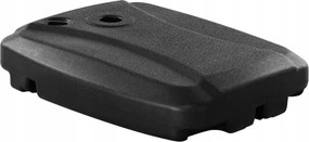 Kerti napernyőtartó állvány 60 l – mobil, strapabíró, kerekekkel