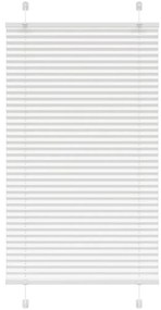 pliszírozott redőny Fehér 80x100 cm szövetszélesség 79,4 cm
