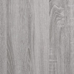 szürke sonoma színű szerelt fa cipőtároló pad 102 x 32 x 50 cm