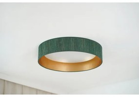 Brilagi - LED mennyezeti lámpa BOSTON ROLLER LED/24W/230V Ø45 cm zöld/arany