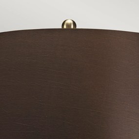 Elstead modern asztali lámpa ottoman barna elsottoman-tl