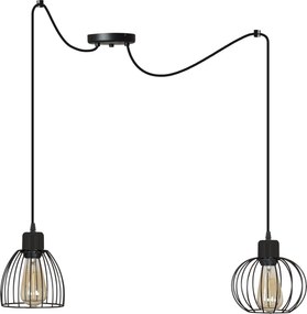 Mennyezeti Lámpa Lógó Csillár Loft Pók Fekete Fehér Különböző Lámpabúrák