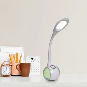 LED RGBW Dimmelhető érintős asztali lámpa COSMOS LED/6,5W/230V fehér