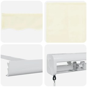 Krém Kézi Behúzható Napellenző 300x250 cm