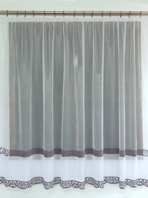 Mg Függöny 573/116 Szürke 200X170cm kész Skr szalaggal