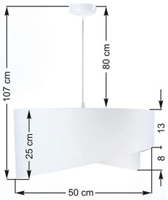 Csillár zsinóron GALAXY 1xE27/60W/230V