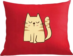 Párna párnahuzat Színes nyomtatás Cica