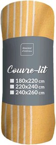Sárga ágytakaró 240x260 cm Adele – douceur d'intérieur