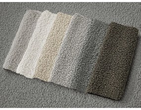 Sötétszürke buklé sarokkanapé (bal oldali-heverő résszel) Leonore – Bobochic Paris