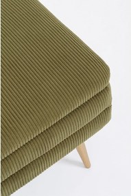 Zöld párnázott pad Olga – Bizzotto