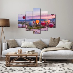Kép - Hőlégballonok (150x105 cm)