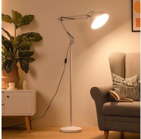 Brilagi - Rugalmas állólámpa TASKER 1xE27/60W/230V 157 cm fehér