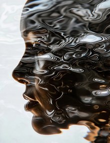 Poszter 50x65cm Vízi tükörkép