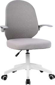 Irodai szék, szürke/fehér, PASTURA