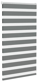 zebrafüggönnyel sötét szürke szövetszélesség 85,9 cm poliészter