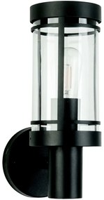 Eurolamp Kültéri fali lámpa 1xE27/15W/230V IP44 fekete EU0126