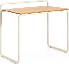 Gyerek íróasztal kőrisfa dekoros asztallappal 45x82 cm Tinn – Kave Home