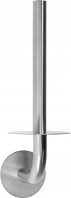 Fürdőszobai WC-papír tartó, ezüst Rea