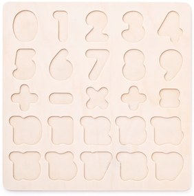 Woody Puzzle a táblán Digits