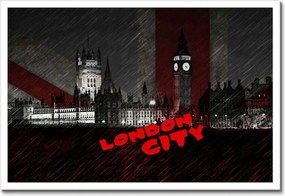 Poszterek keretben 60x40 London City