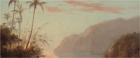 Kép - Camille Pissarro, A creek in st. Thomas (Virgin Islands), reprodukciók (120x50 cm)