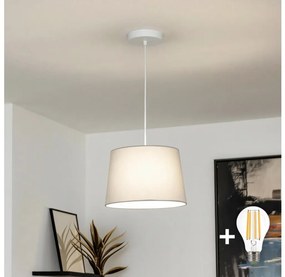 Brilagi - CERIA LED kábeles függeszték 1xE27/40W/230V Ø 30 cm, szürke