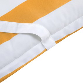 Párna kerti székre, fehér/sárga, ALMEDE