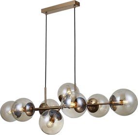 Csillár Réz Molite ITALUX-PND-1098-8-HB