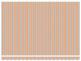 Automatikus Behúzható Napellenző Többszínű Csíkos 450x300 cm