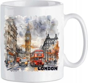 Kerámia bögre 330 ml nyomtatás Egyesült Királyság London