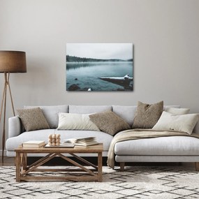Kép - jeges északi tó (70x50 cm)
