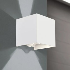 Orion AL 11-1314 - kültéri LED lámpa CUBE-S szenzorral, 13W, IP54, fehér