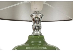 Zöld-szürke állólámpa textil búrával (magasság 160 cm) Eva – Mauro Ferretti