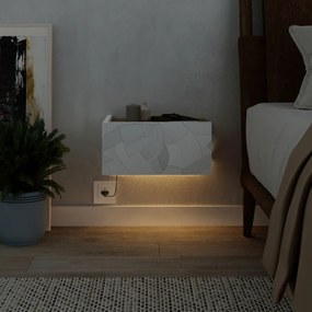 Onda LED - White, Oak
