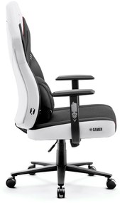 Diablo X-Gamer 2.0 Gamer szék Átlagos méret: fekete-fehér Diablochairs