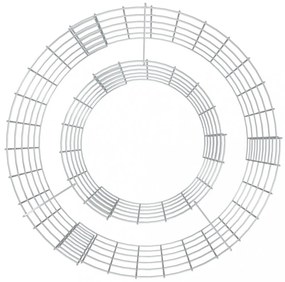 horganyzott vas gabion tűzrakó Ø 50 cm