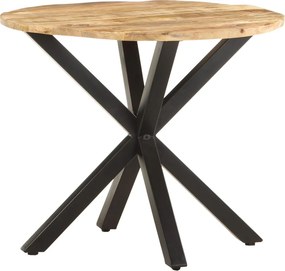vidaXL tömör mangófa kisasztal 68 x 68 x 56 cm