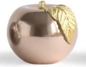 Gyertya Alma Tükör gömb 10cm rose gold