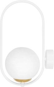 KAJA K-5472 MALTA Fehér Színű Fali Lámpa 1xE14 10W IP20