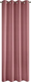 Függöny készre szerelve Rita 140x250 Eurofirany sötét rózsaszín