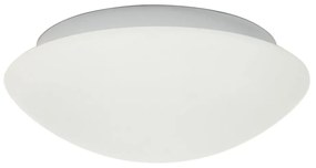 Fehér mennyezeti lámpa üveg búrával ø 28 cm Nina – Candellux Lighting