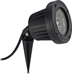 NOVOLUX 113A-G23X1B-02 FOCUS Kültéri Növényvilágító Lámpa Fekete GU5,3/MR16 IP68