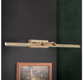 Orion WA 2-1334 - LED Képmegvilágító PUBLIO LED/15W/230V 75 cm arany/patinás