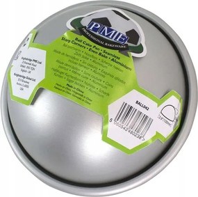 Sütőforma Pme 20 cm-es félgömb fém Ezüst