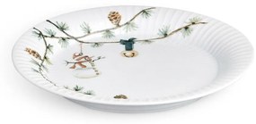 Fehér porcelán tányér karácsonyi mintával ø 22 cm Hammershøi Christmas – Kähler Design