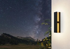 EGLO 900291 COSTORIO Modern Kültéri Fali Lámpa Barna, Fekete LED IP44
