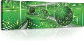 Vászonkép 145x45 Futurisztikus Loft Virtuális Alagút Modern Design Nappali