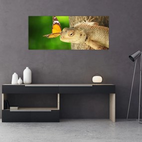 Kép - Gyík (120x50 cm)