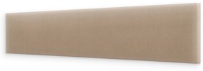 Bársony kárpitozott panel - Téglalap - 60x15cm Szín: Világoskék